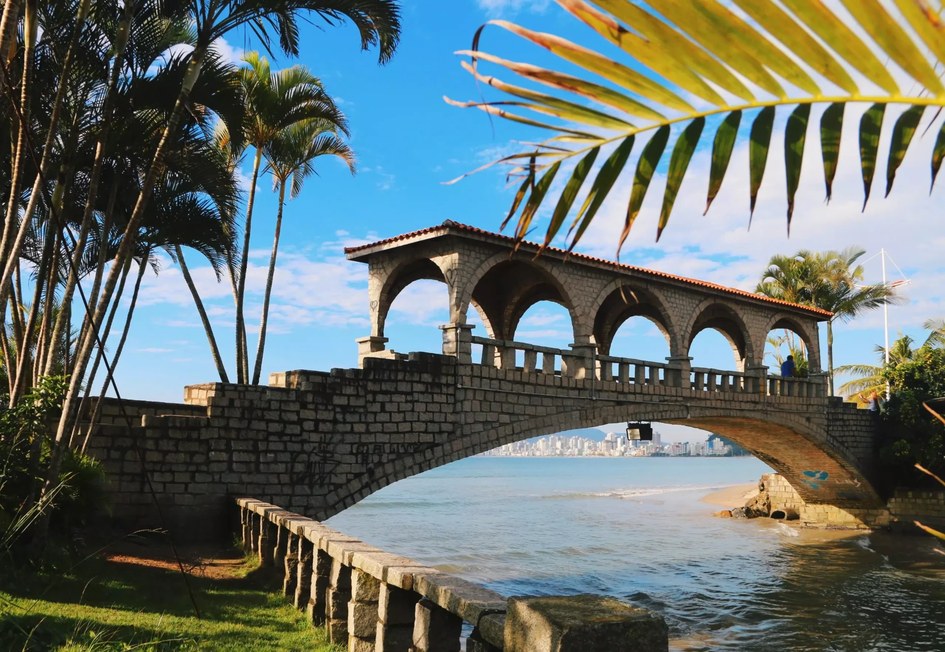 Ponte dos Suspiros em Itapema