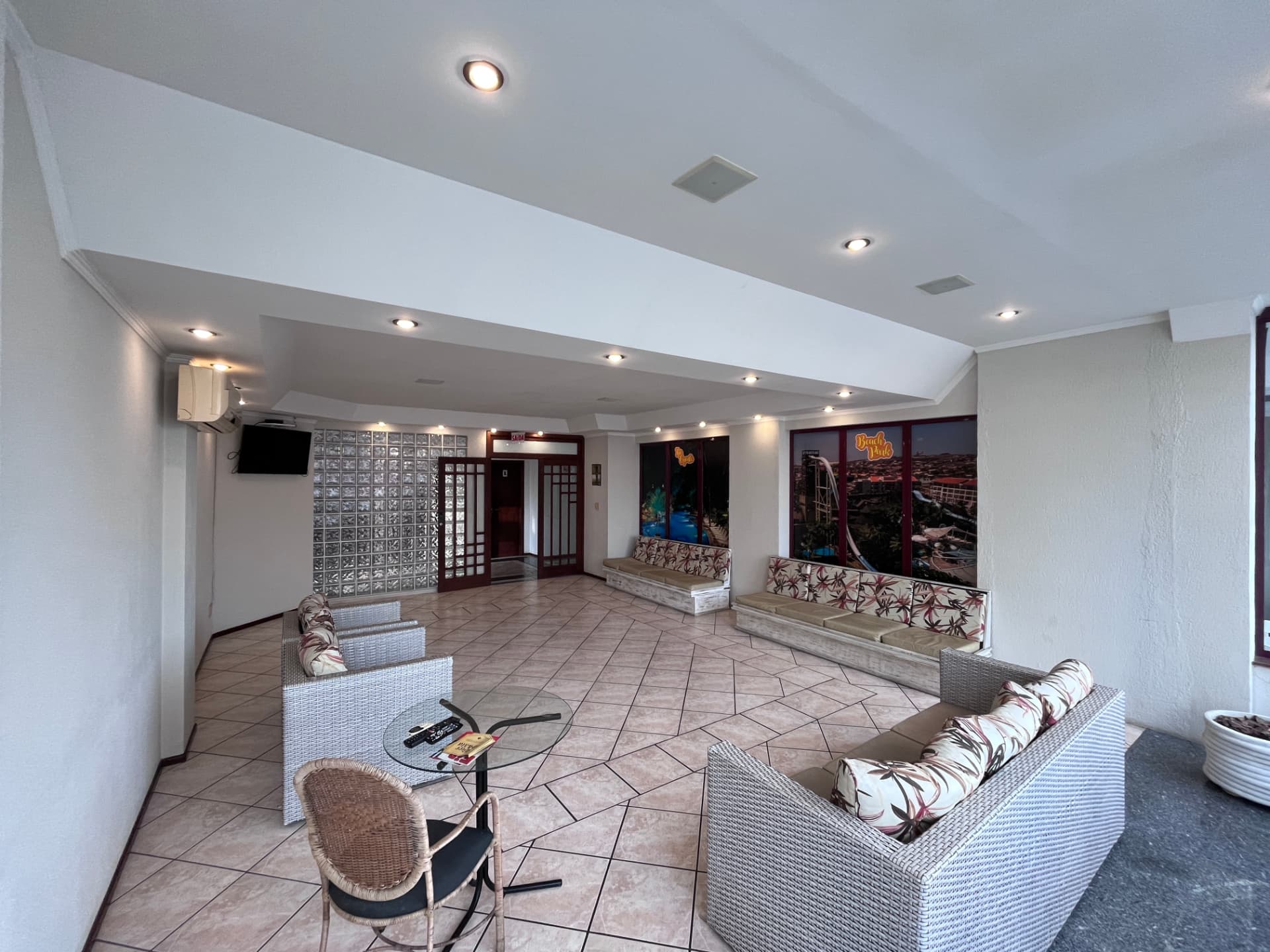 Lounge social do Residencial Itapema